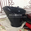 new design durable fireplace coal bucket powder coated black metal coal bucket